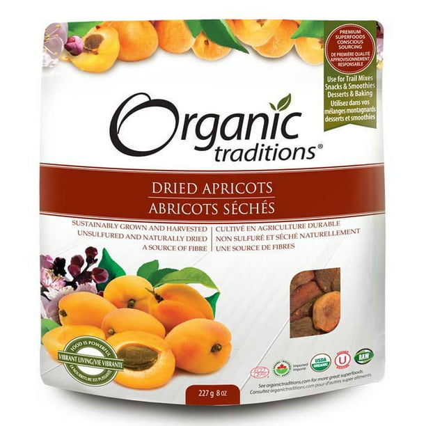 Abricots séchés d'Organic Traditions