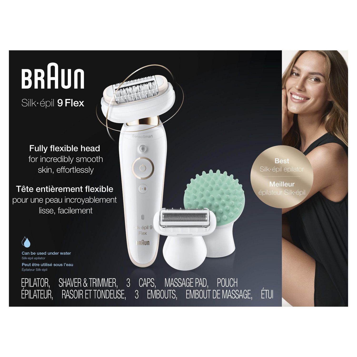▷ Compre Depiladora Braun Silk Epil 9 9002 Flex