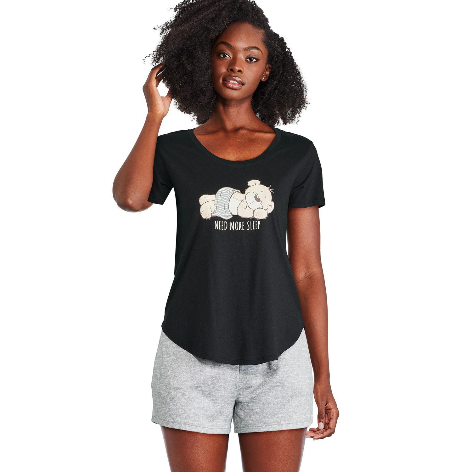 T-shirt à encolure dégagée George pour femmes