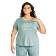 thumbnail image 1 of George Plus Women's Scoop Neckline Tee, 1 of 6