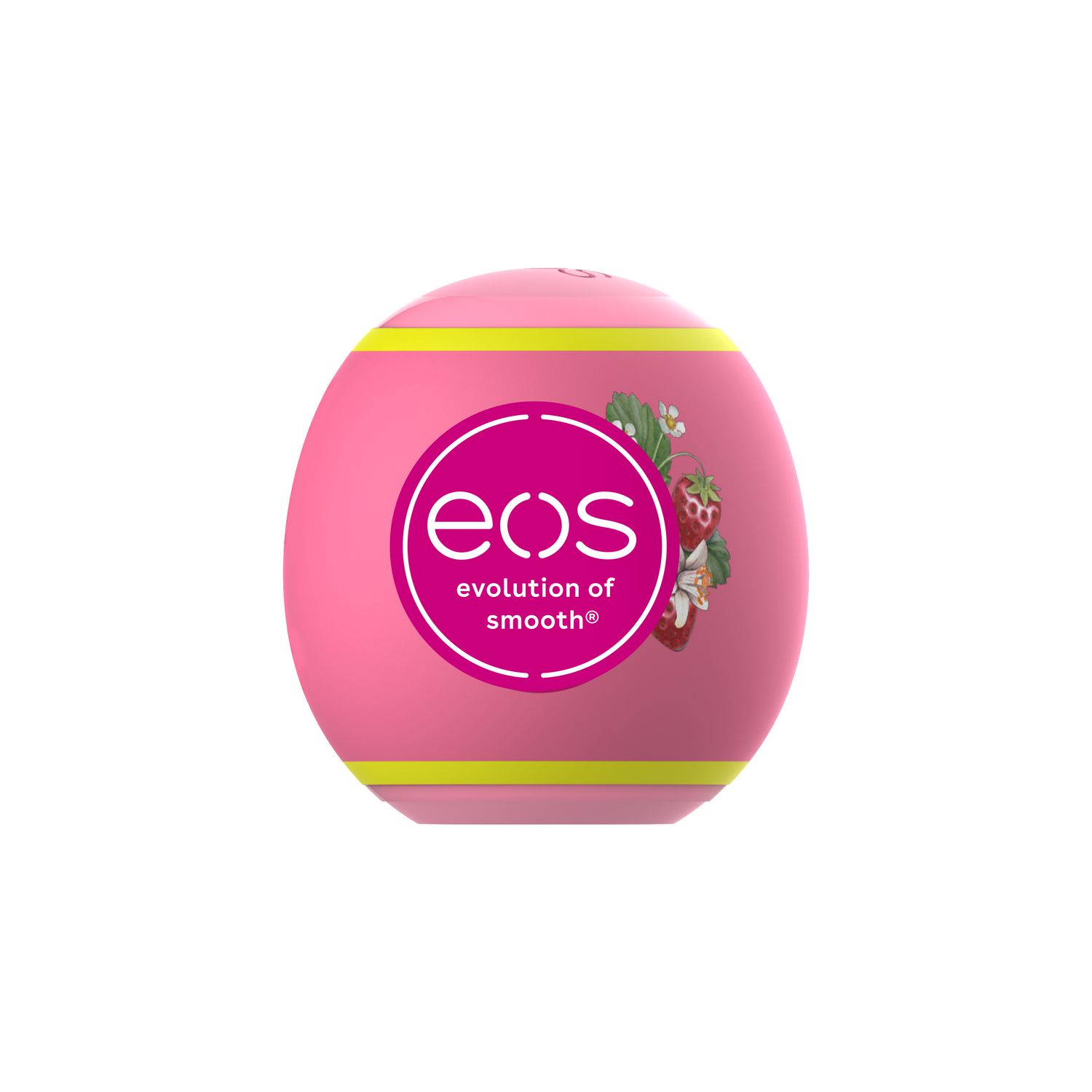 eos USDA Organic Lip Balm Sphere - Strawberry Sorbet - Lip Care to