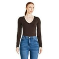 thumbnail image 1 of George Women's V-Neckline Bodysuit, 1 of 6