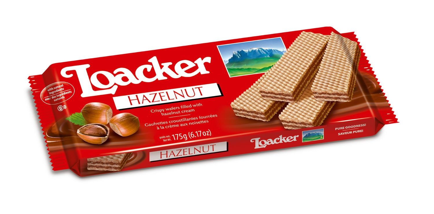 LOACKER Hazelnut Cream Crispy Wafer Walmart Canada