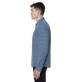 thumbnail image 4 of Dark Black Men's Long-Sleeve  Button-Down Shirt, 4 of 6