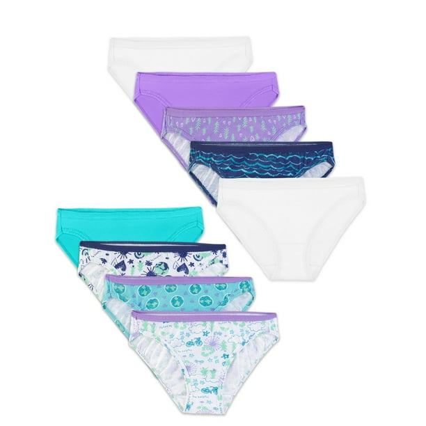 Fruit of the Loom Girls Loom 9PK Cotton Underwear Briefs : :  Clothing, Shoes & Accessories