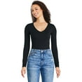 thumbnail image 1 of George Women's V-Neckline Bodysuit, 1 of 6