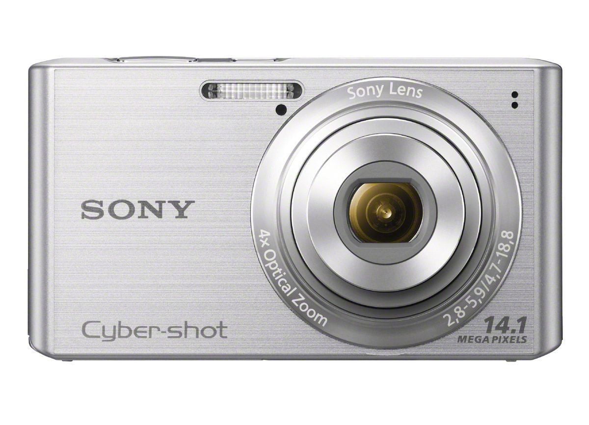 Sony DSCW610SMB Digital Point & Shoot Camera Silver Walmart Canada