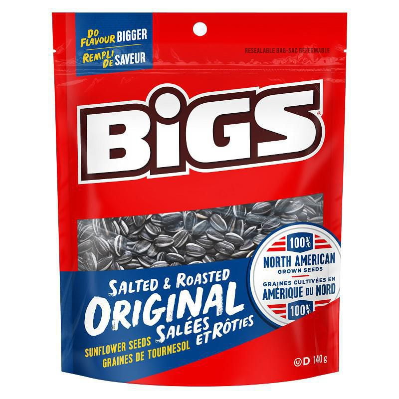 BIGS Salted and Roasted Original Sunflower Seeds Walmart Canada