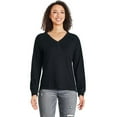 thumbnail image 1 of George Women's Henley Tee, 1 of 6