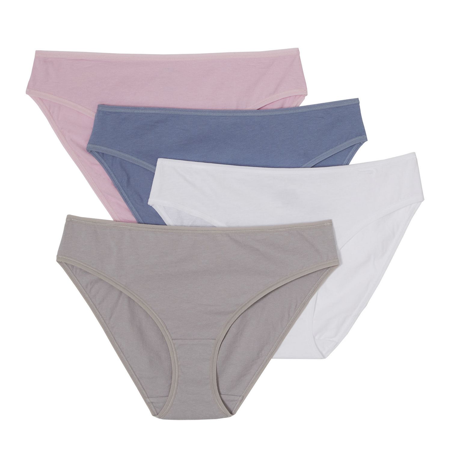 FELEA Leak -Proof Leak Proof Panties, Plus Size Light And Skin-Friendly  Briefs, Breathable Comfort Briefs,Red+flesh+light blue,L at  Women's  Clothing store