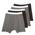 thumbnail image 1 of George Men’s Boxer Briefs 4-Pack, 1 of 2