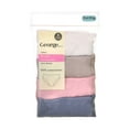 thumbnail image 1 of George Plus George Women's Hi-Cut Briefs, 4-Pack, 1 of 2