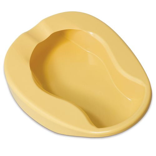 MedPro Conventional Plastic Bed Pan with Contoured Shape, Adult Size