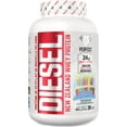 thumbnail image 1 of PERFECT Sports - Protéine de lactosérum de Nouvelle-Zélande DIESEL, gâteau d'anniversaire à la vanille 2 lb (908 g), 1 of 9