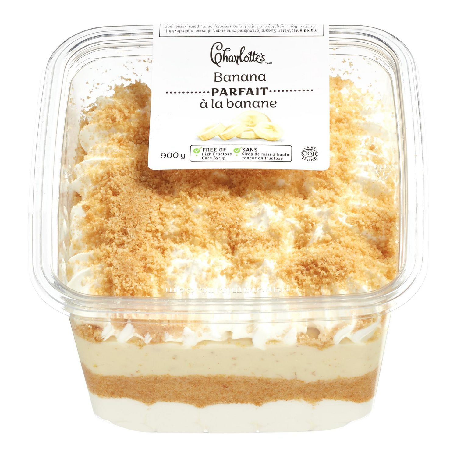 Charlotte’s Banana Parfait, 900 g
