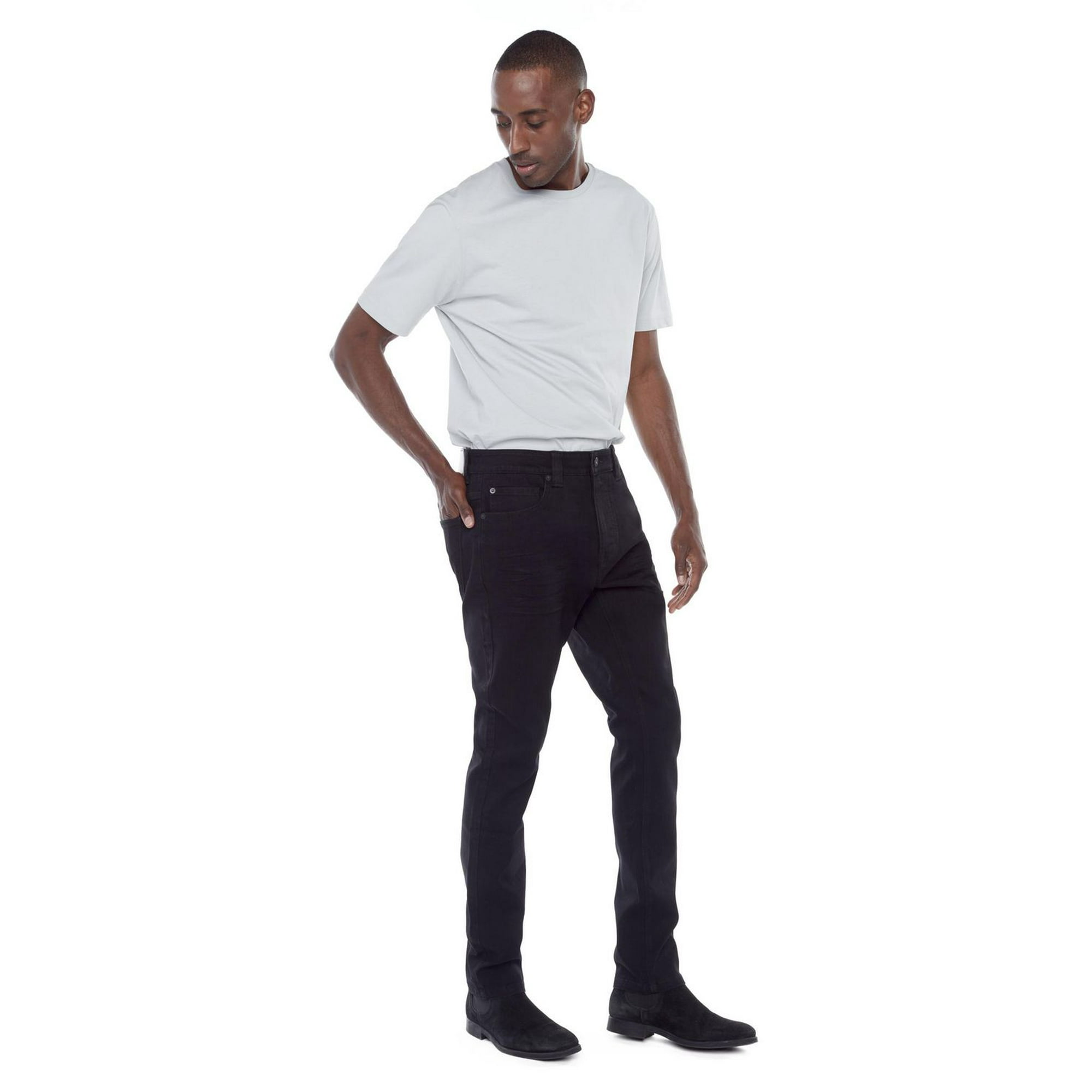 Men's Classic Black Jeans, Men's Pants Jeans, Men's Slim Pants