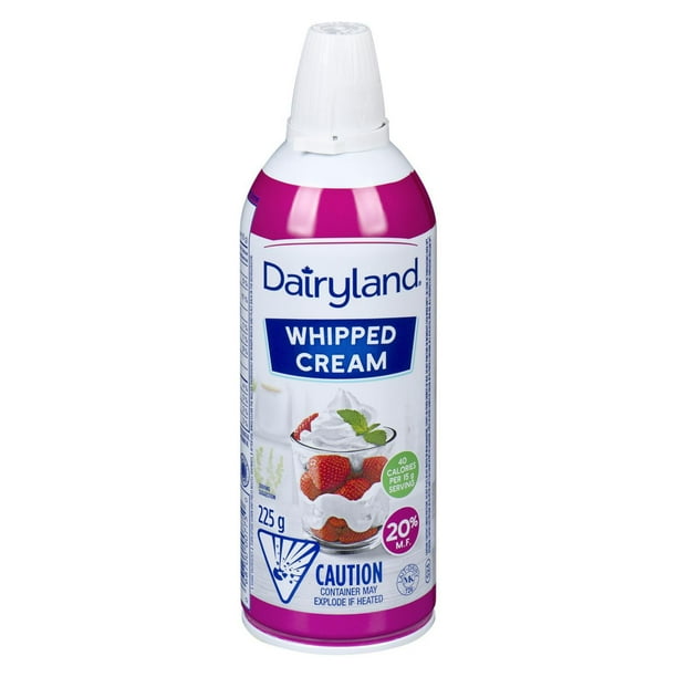 Dairyland 20 Whipped cream aerosol Walmart.ca