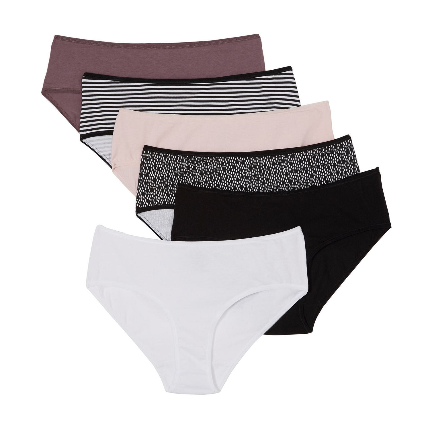 George Women's Hipster Briefs, 6-Pack 
