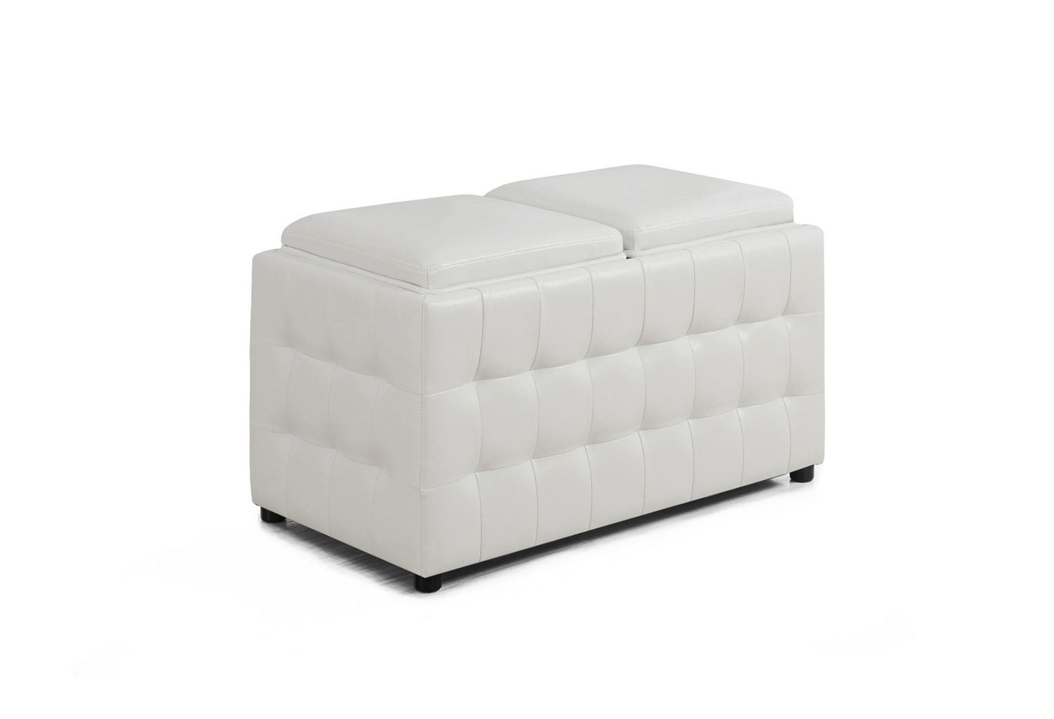 Monarch Specialties Inc Monarch Specialties LeatherLook Ottoman