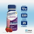 thumbnail image 3 of Ensure High Protein 12 g, Meal Replacement Shakes, Protein Shakes With Protein To Help Build Muscle, Strawberry, 6 x 235-mL Bottles, 3 of 9