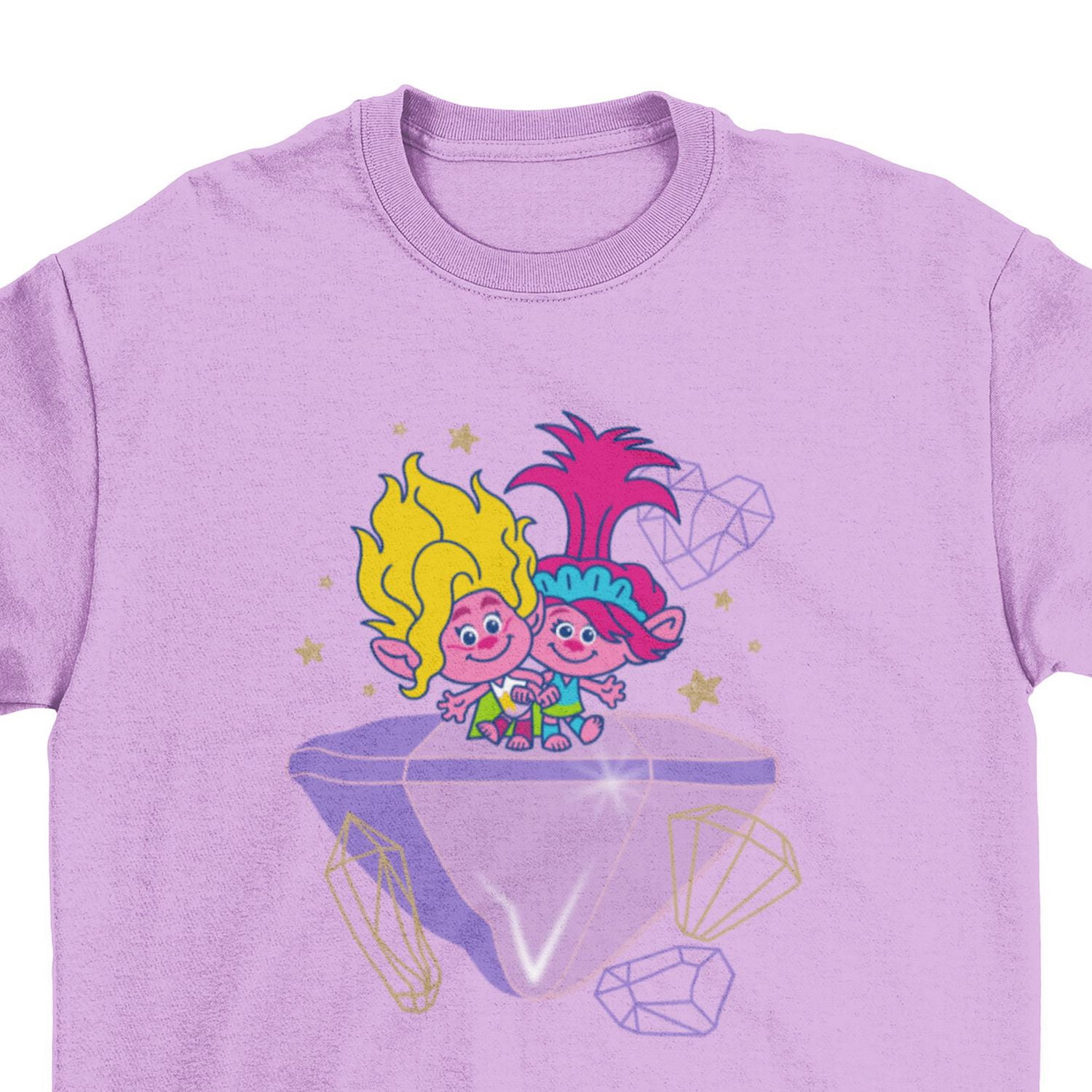 Trolls Girl's  short sleeve tee shirt