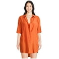 thumbnail image 1 of George Women's Long Button-Up Shirt, 1 of 6