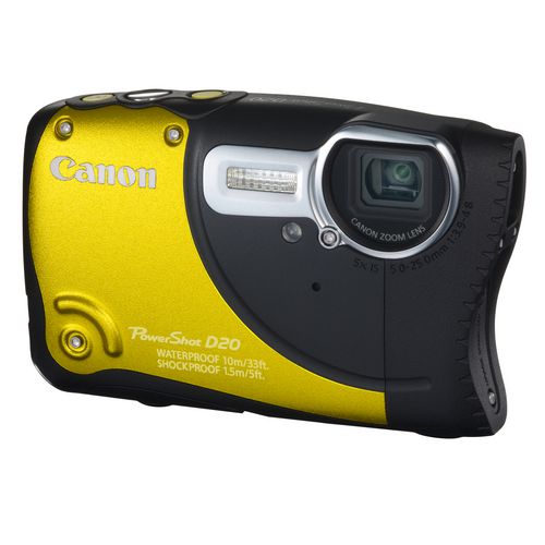 Canon デジタルカメラ PowerShot D20 約1210万画素 光学5倍ズーム タフ