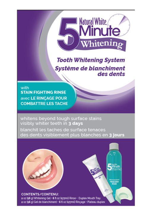 Natural White 5 Minute Whitening | Walmart Canada