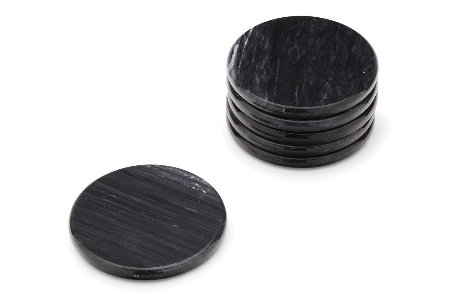 Fox Run Black Marble Coasters Walmart.ca