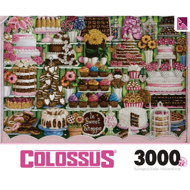 Casse-tête CollossusMC « Sweet Shoppe » de Sure-Lox, 3 000 morceaux