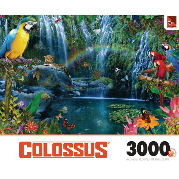 Casse-tête CollossusMC « Parrot Tropics » de Sure-Lox, 3 000 morceaux