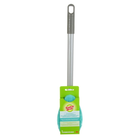 Scotch-Brite® Non-Scratch Extendable Tub and Tile Scrubber, 1/Pack, Tub and Tile Scrubber