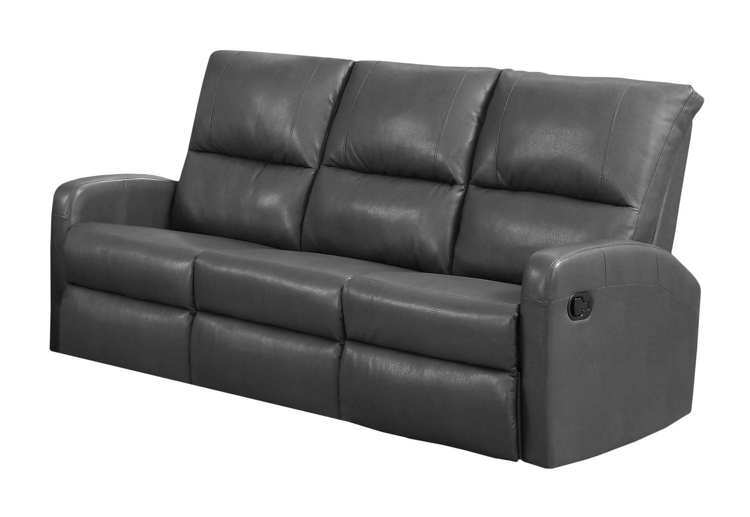 Monarch Specialties Inc Monarch Specialties Bonded Leather Sofa