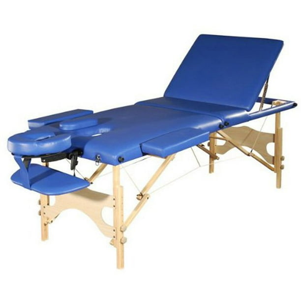 Table de massage Reiki portable à 3 plis et étui de transport de Sivan Health and Fitness