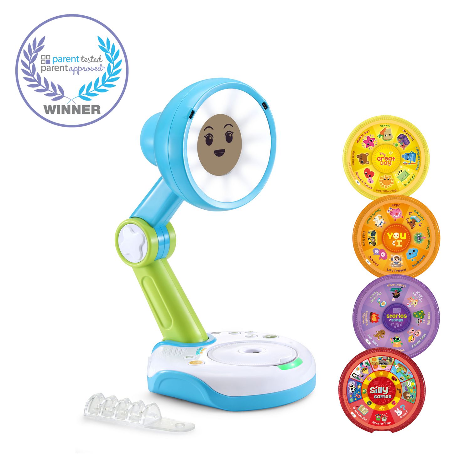 Version,　3+　Four　VTech　Activity　Sunny™　Story　Friend　English　Storytime　Telling　With　Interactive　Disks　Years