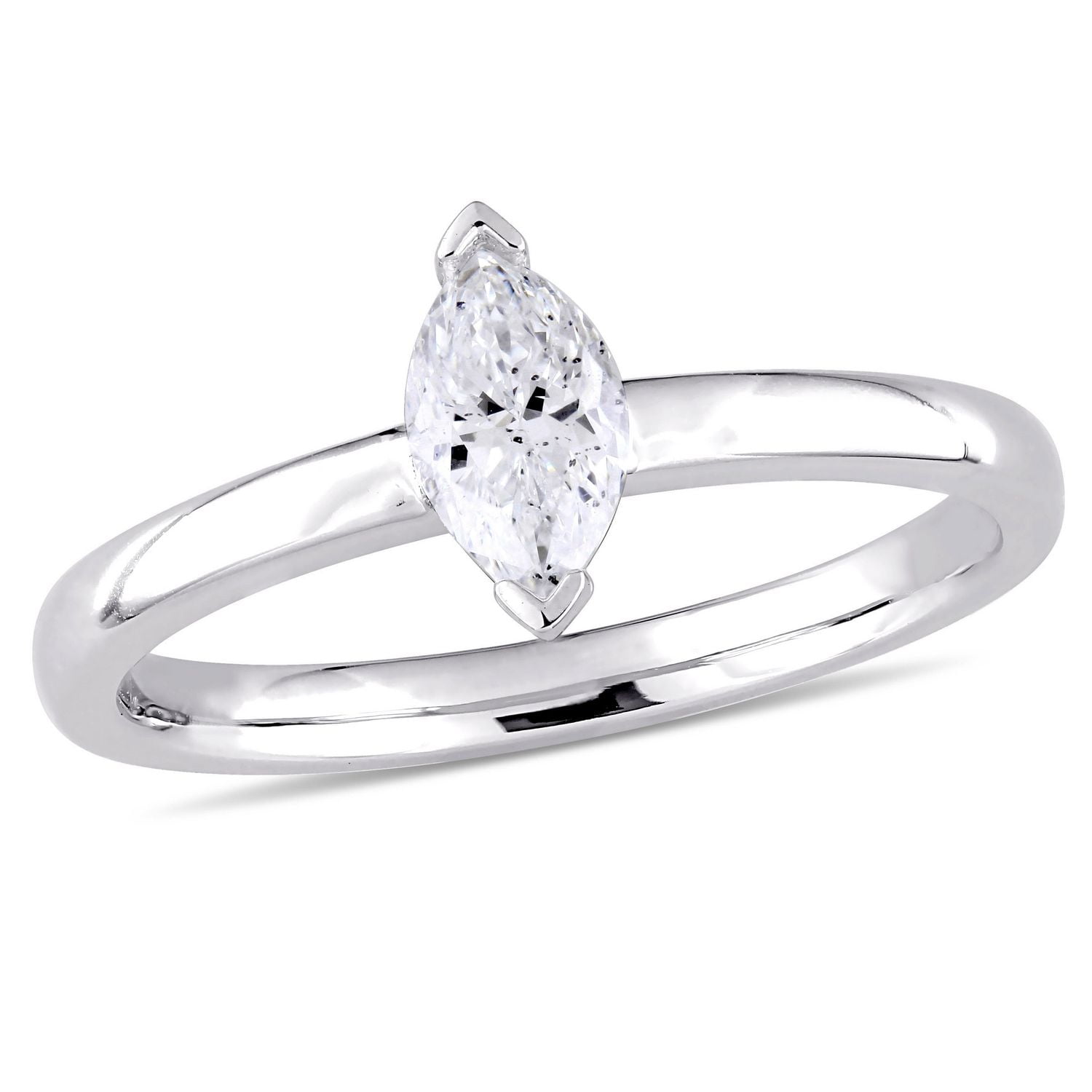 2 carat marquise solitaire diamond ring