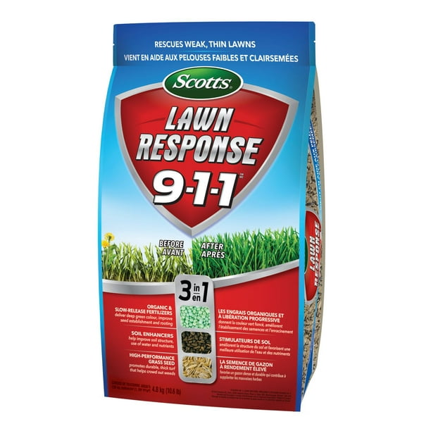 Scotts Lawn Response 9-1-1 - 4.8kg 120m2 (1,290pi2)