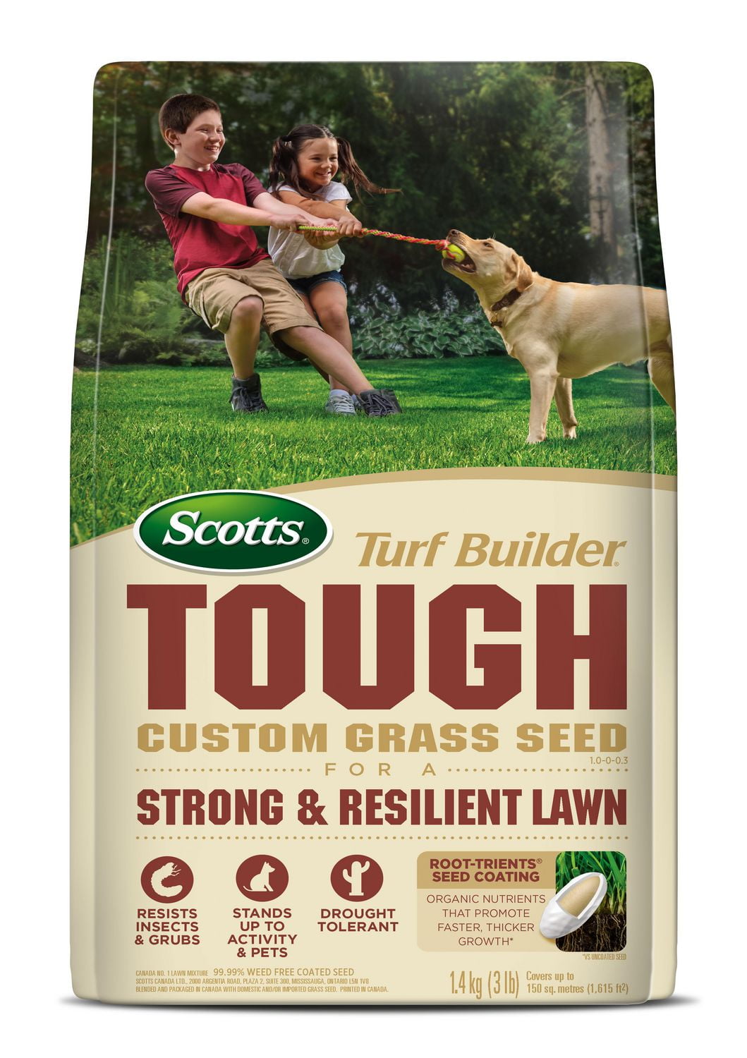 Scotts Turf Builder TOUGH Lawn Seed Blend - 1.4kg