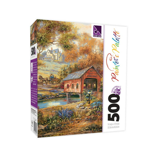 Casse-tête « Tapestry of Color » Painters Palette de Sure-Lox, 500 morceaux