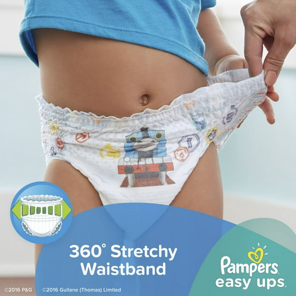 Pampers Easy Ups Training Underwear for Boys, Giant Pack, Sizes 2T–3T,  3T–4T, and 4T–5T 