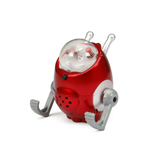 Nouveau Bright 5 pouces actionnés par la batterie de rire des bots vaciller rouge