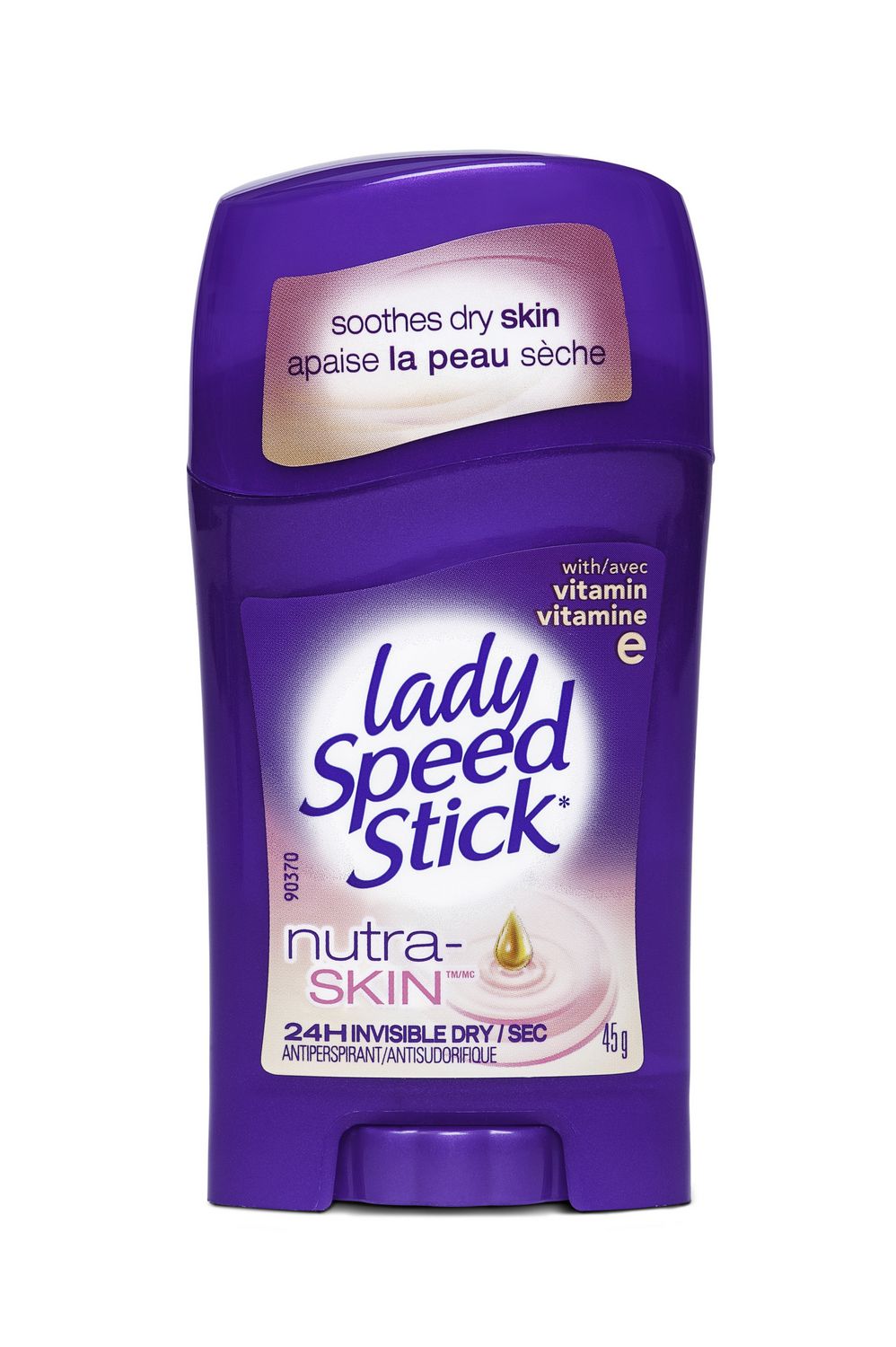 Lady Speed Stick* NutraSkin™ Antiperspirant/Deodorant*TM Reg'd/M.D