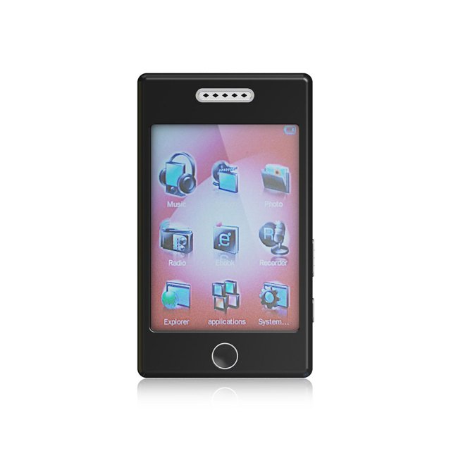 Hipstreet CHROMA - 8GB Touch Screen Video MP3 Player