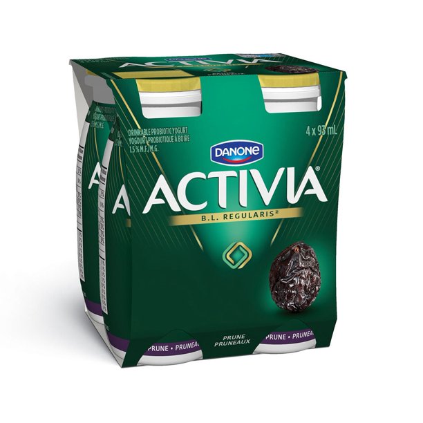 Yogourt probiotique à boire aux pruneaux d'Activia