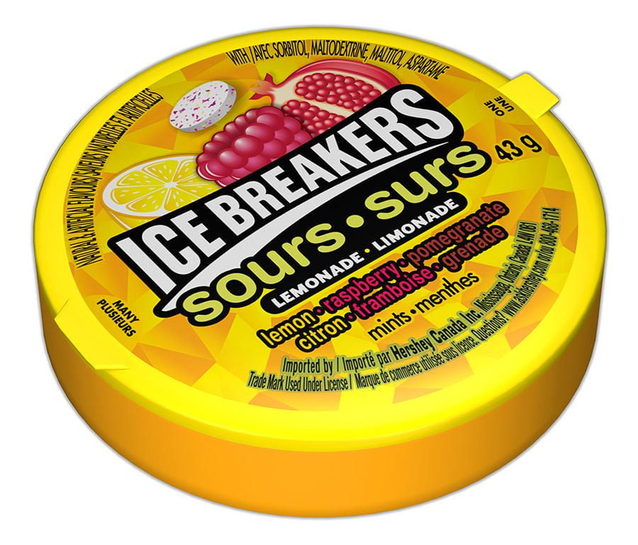 Lemonade Acidulées Menthes ICE BREAKERS Sours