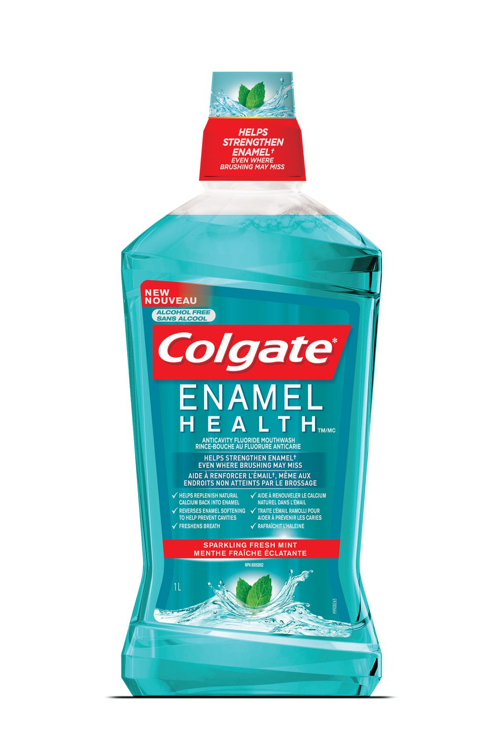 Colgate Enamel Health Sparkling Fresh Mint Mouthwash Walmart Canada