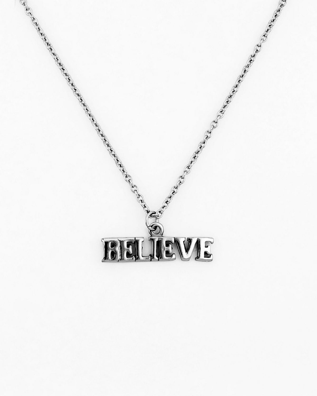 Save the Moment Necklace "believe with All Your Heart And Soul."