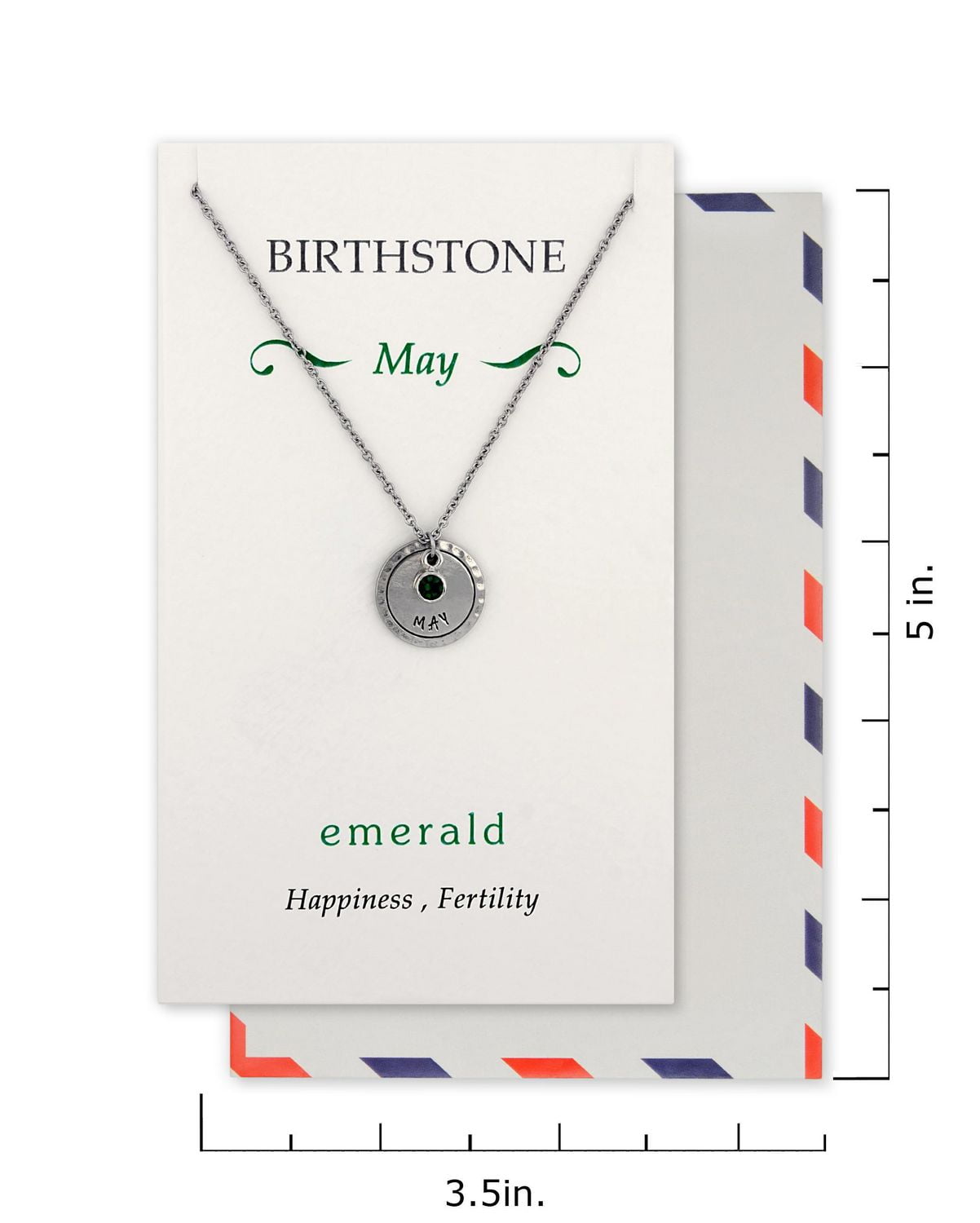 Save the Moment Necklace May Birthstone