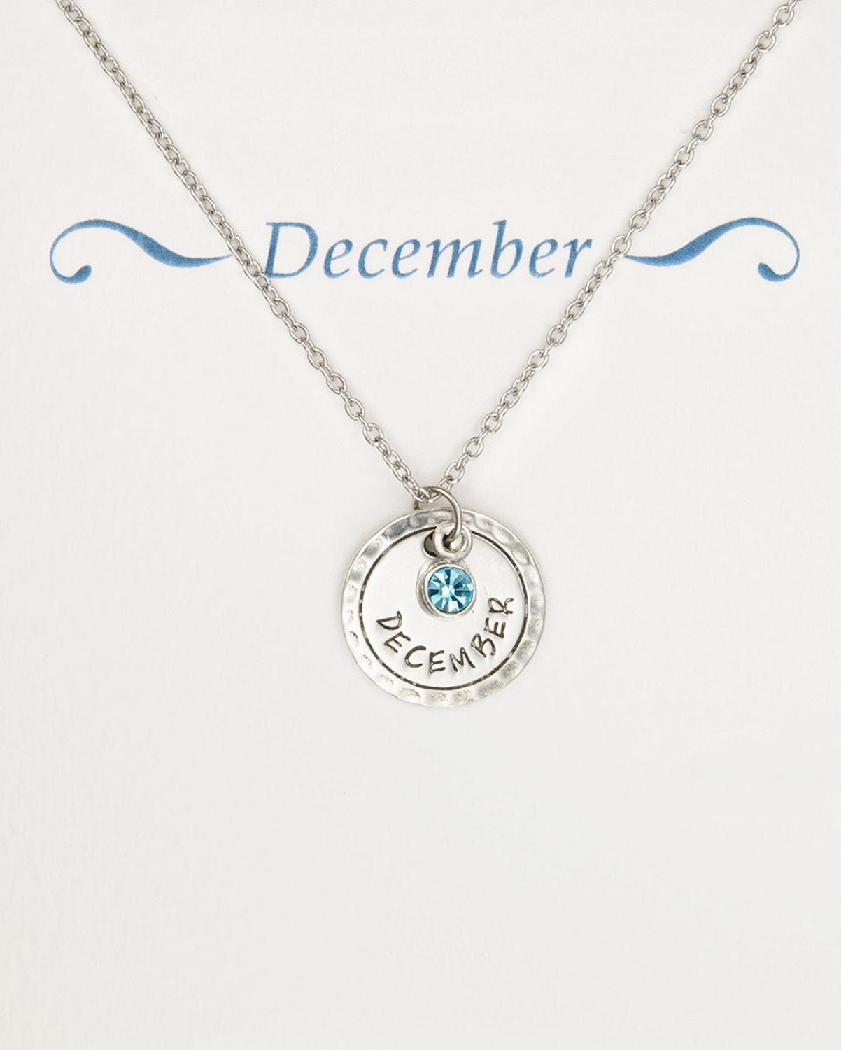 December birthstone necklace on sale walmart