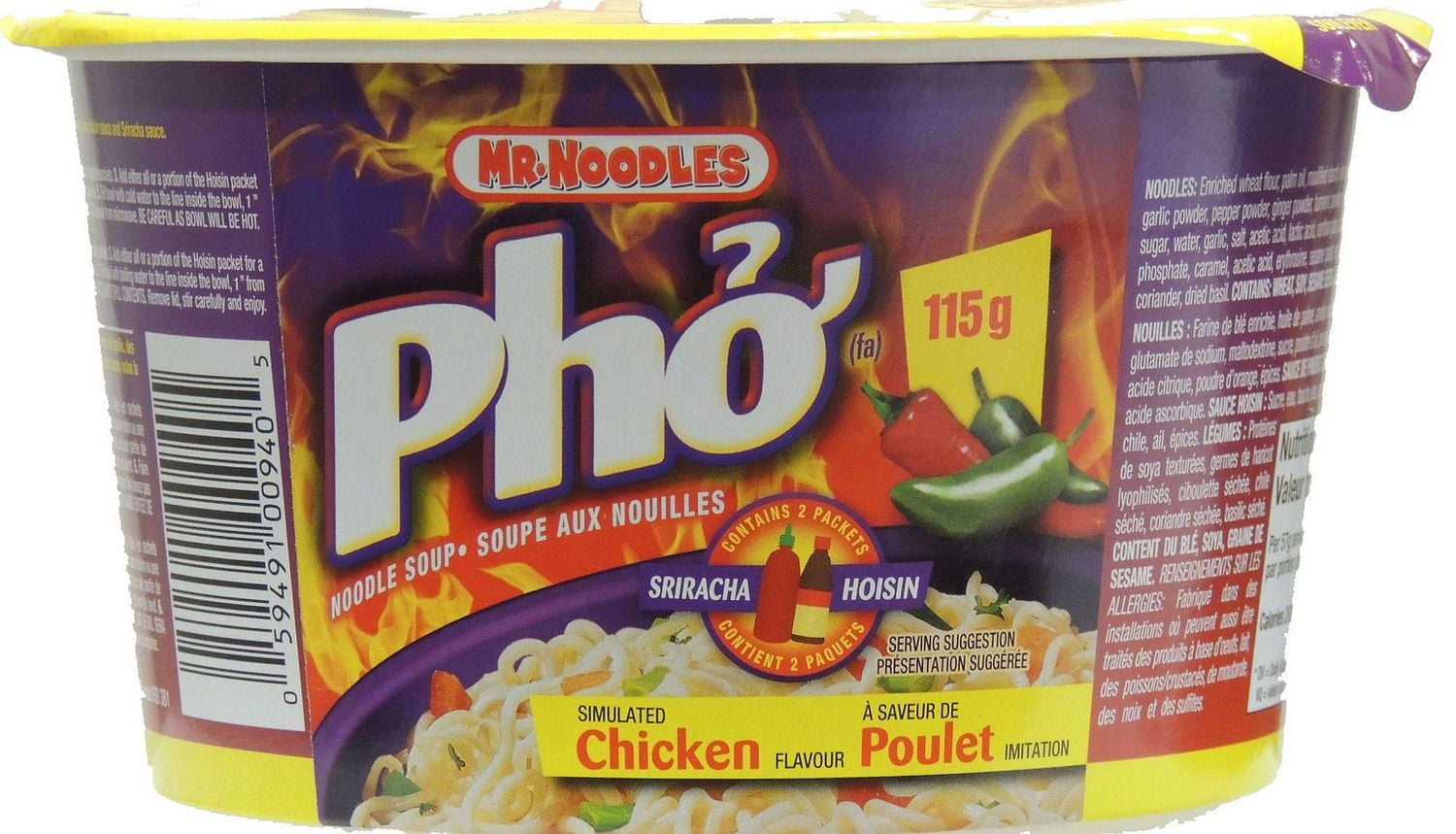 Mr. Noodles Pho Simulated Chicken Noodle Soup | Walmart Canada